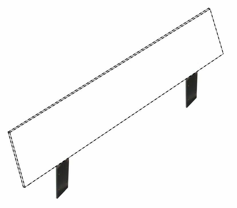 Bettlehnenhalterung/ Kopflehnenhalterung/ Rückenlehnenhalterung K2