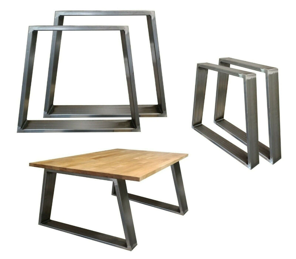 Modell TR3, auch als Stehtisch verwendbar. Rahmen aus Rechteckrohr 80x20 mm, Industrie-Design. Individuelle Größen wählbar.