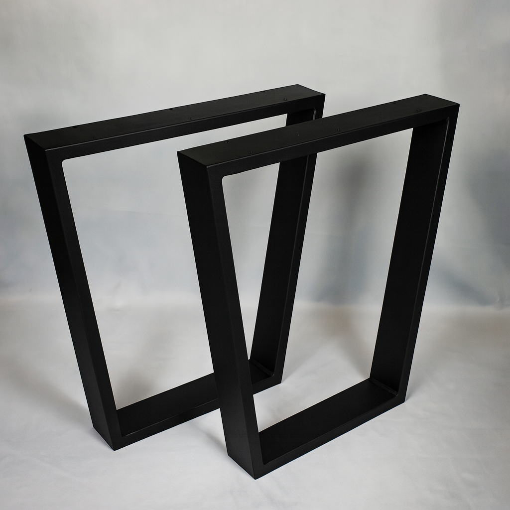 Tischgestell in Trapezform | Wunschmaß & Wunschfarbe | Modell TR2