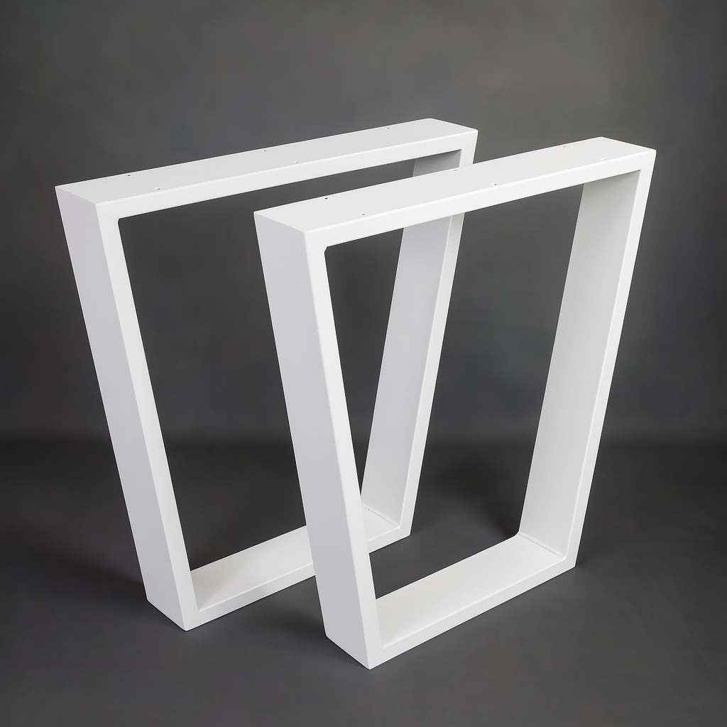 Tischgestell in Trapezform | Wunschmaß & Wunschfarbe | Modell TR2