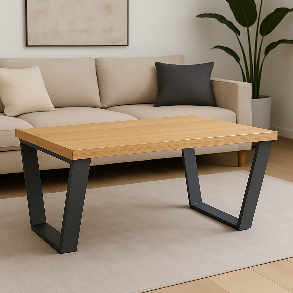 Tischgestell in Trapezform | Wunschmaß & Wunschfarbe | Modell TR2