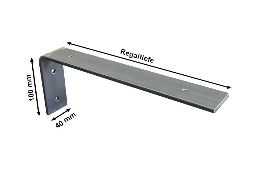 Regalwinkel aus Metall nach Maß – Stabile Regalhalterung für Wandboards