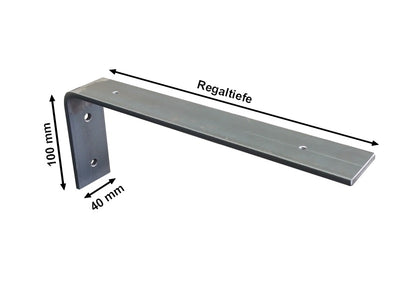 Regalwinkel aus Metall nach Maß – Stabile Regalhalterung für Wandboards